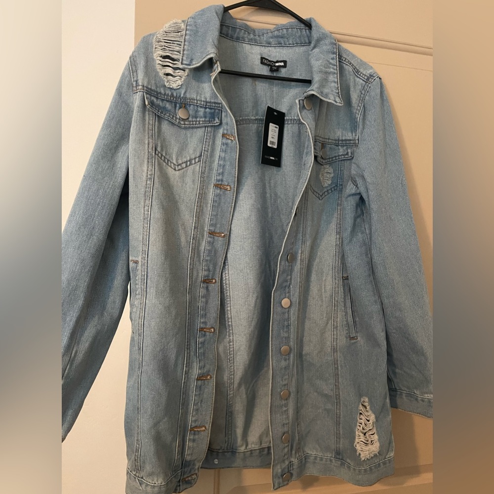 Demin Jacket Size Large